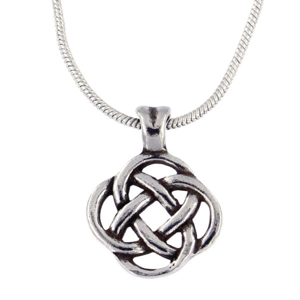 square knot pendant