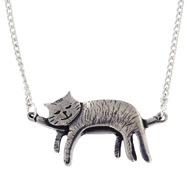 Enameled Cat Charm Necklace | Urban Outfitters Taiwan - Clothing, Music,  Home & Accessories