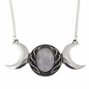 Triple moon pendant