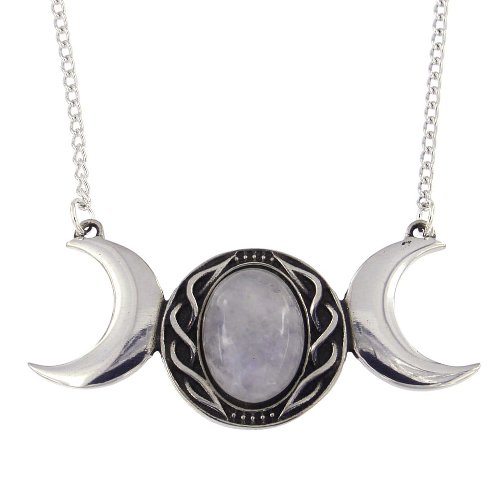 Crescent Moon Necklace – James Michelle