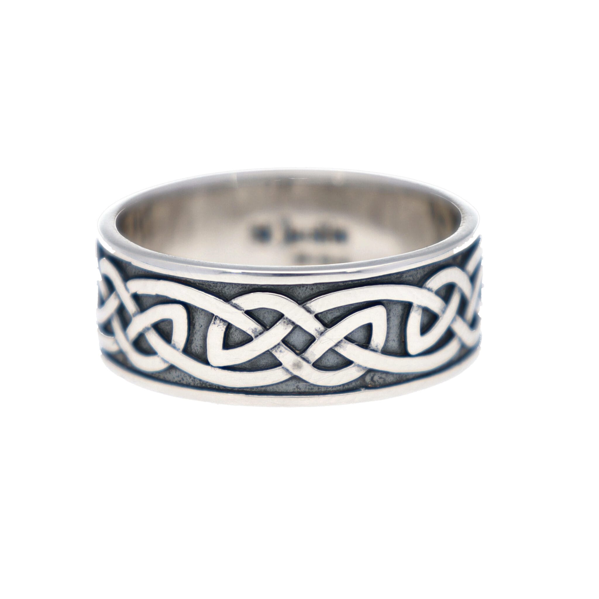Endless knot ring broad - St Justin