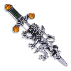 Miracle Lion Sword Brooch