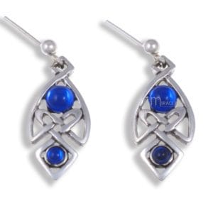 Miracle Celtic knot drop earrings