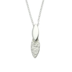 Double teardrop pendant